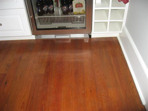 Restored flooring